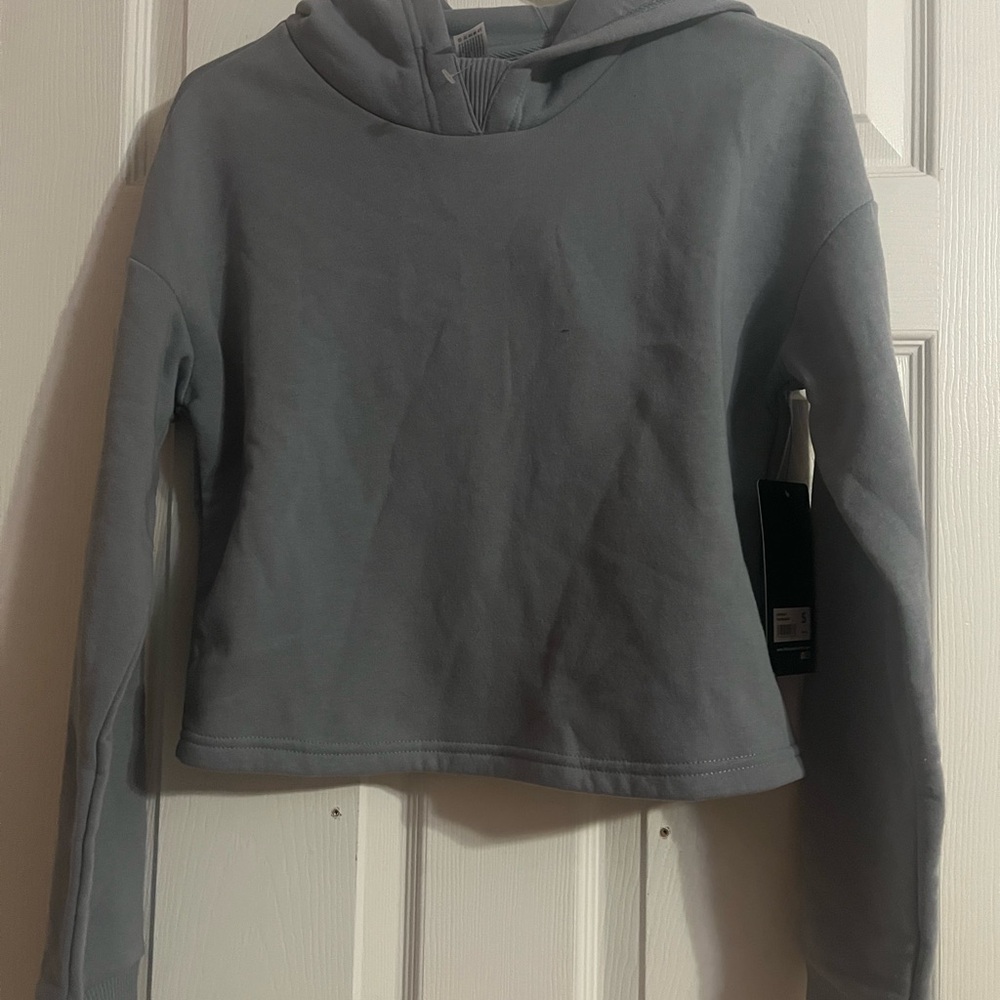 Gray Women's Hoodie Top